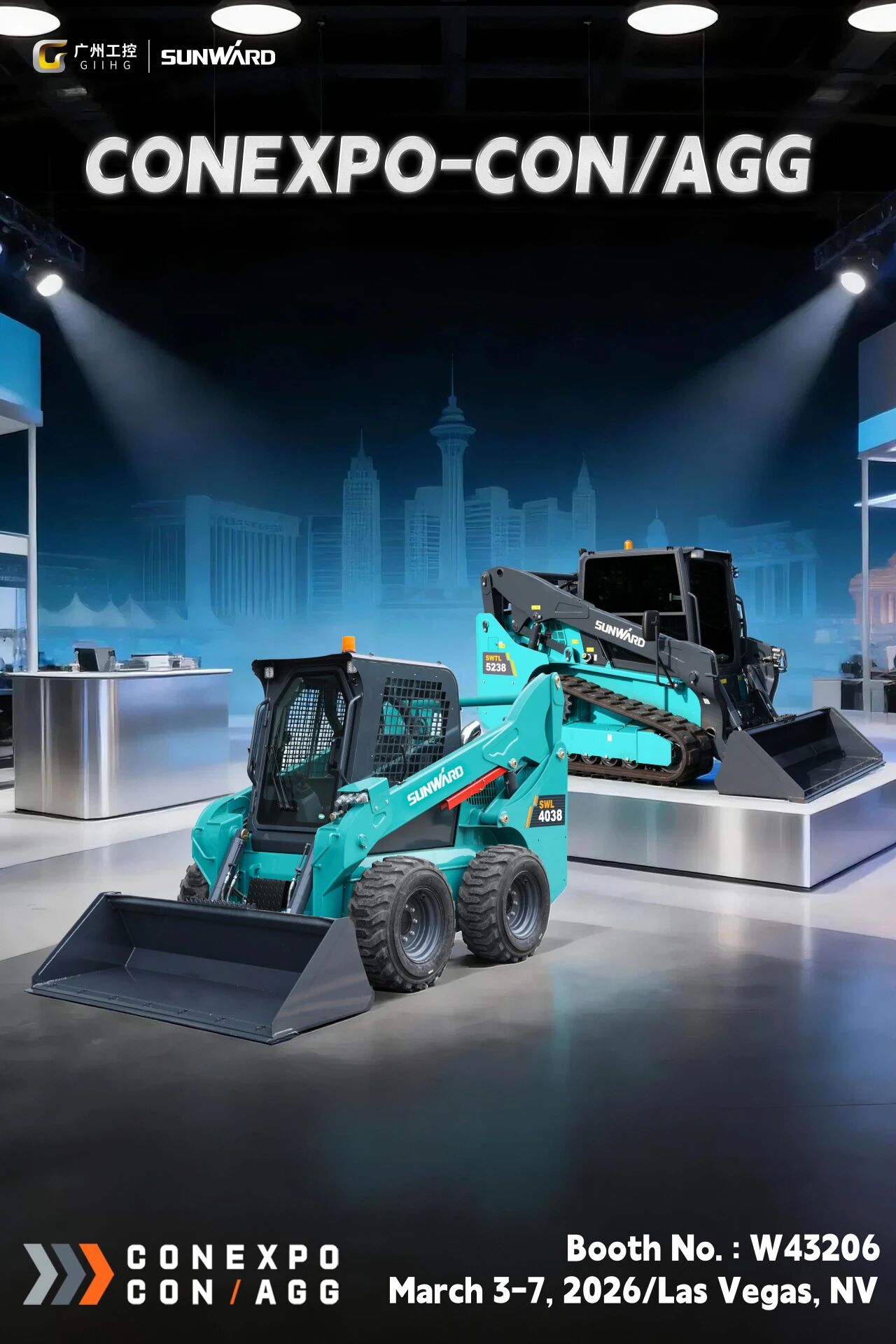 山河智能与您相约2026美国拉展！